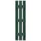 Ekena Millwork 12-in. W x 59-in. H Mid-America Vinyl, Standard Size Three Board Spaced Shutters, 028, Forest Green, PR 00031259028 - alternate 3